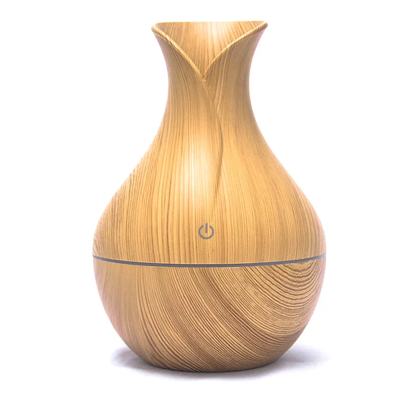 130Ml USB Aroma Essential Oil Diffuser Ultrasonic Mini Humidifier Air Purifier 7 Color Change LED Night Light for Office Home