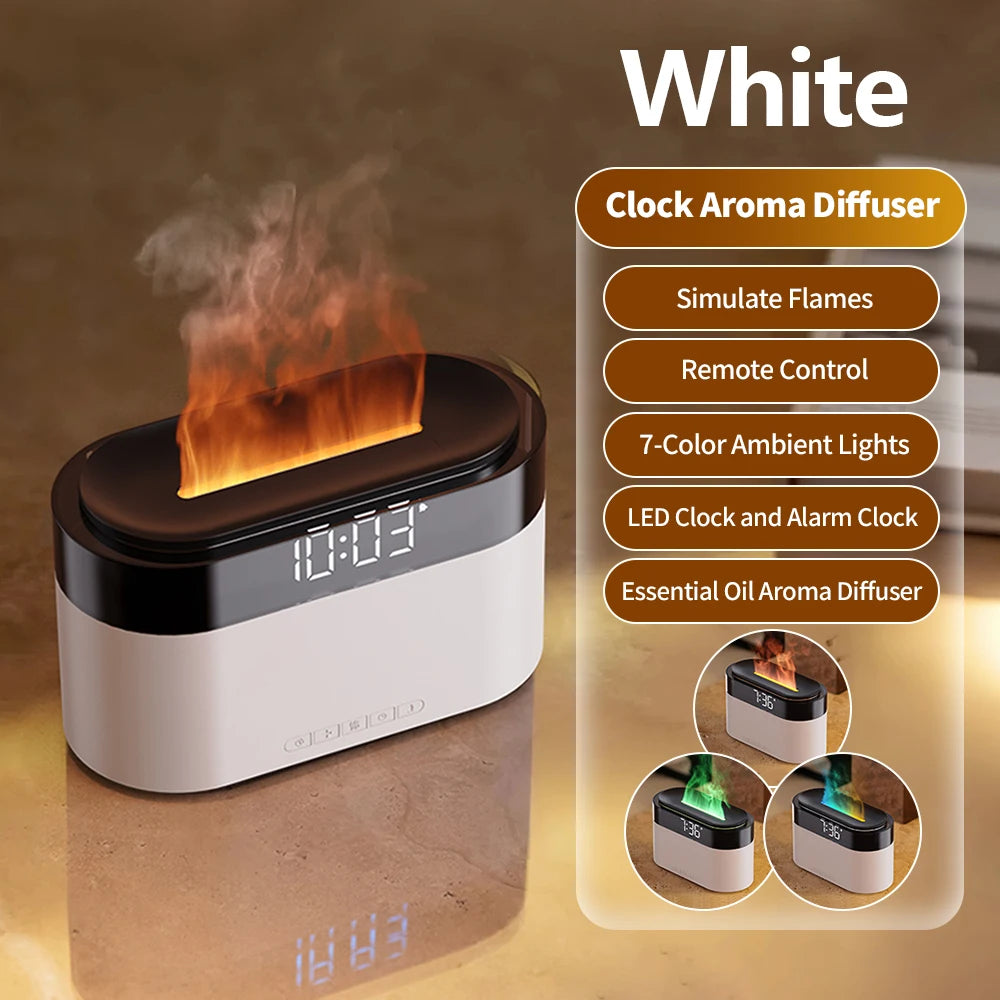 Diffuseur d’arôme à flamme LED – Design moderne et apaisant | Luméa