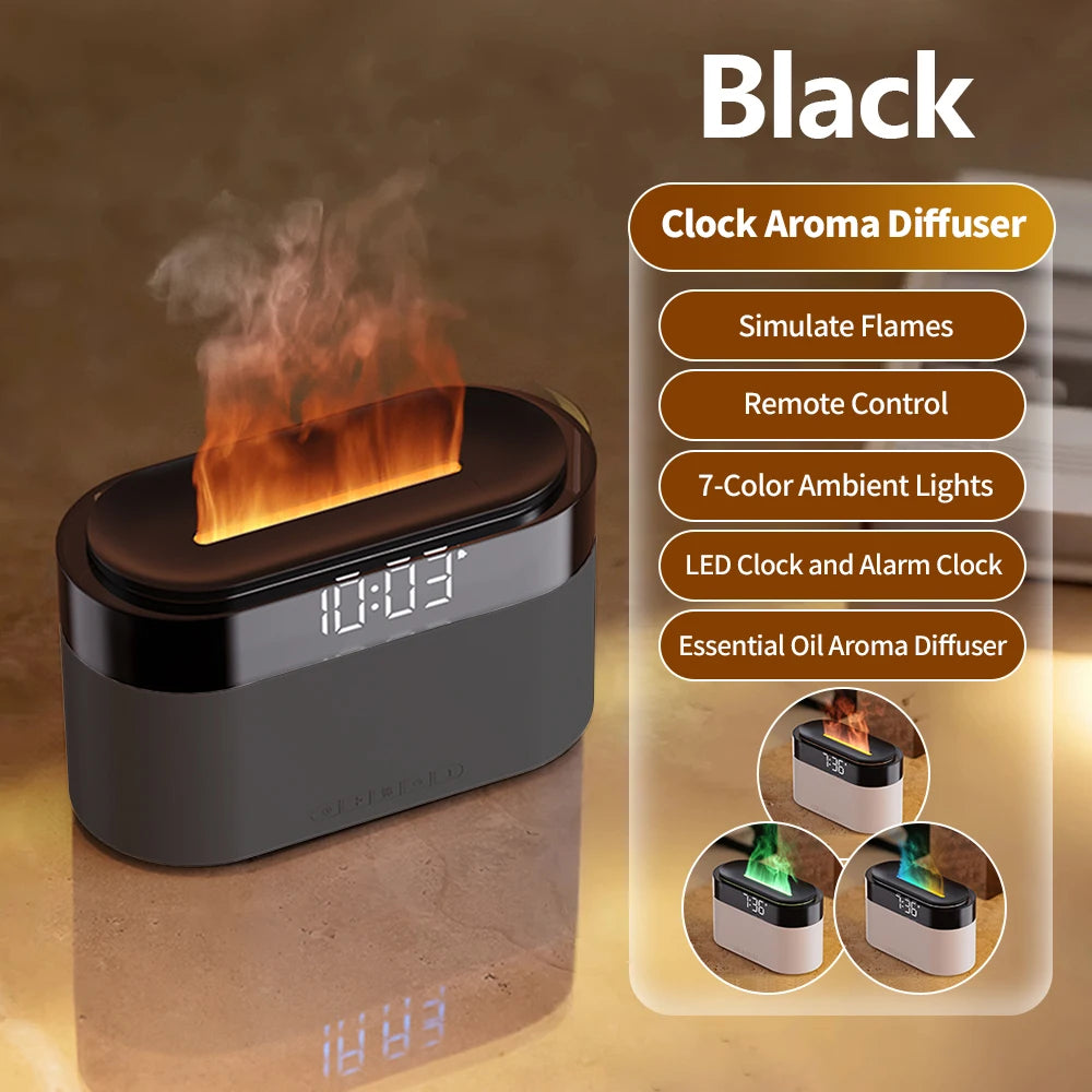 Diffuseur d’arôme à flamme LED – Design moderne et apaisant | Luméa