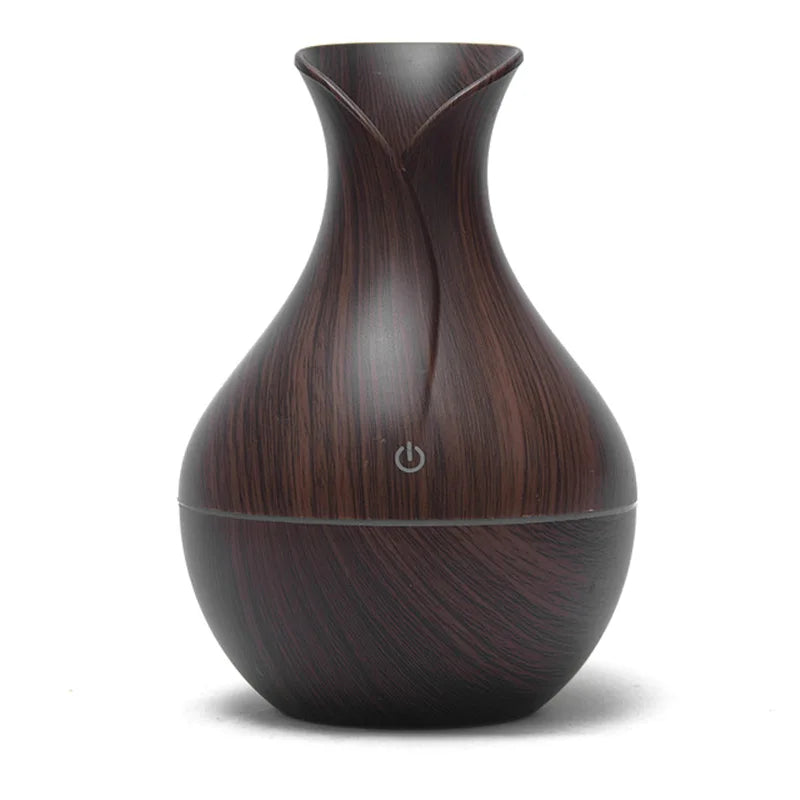130Ml USB Aroma Essential Oil Diffuser Ultrasonic Mini Humidifier Air Purifier 7 Color Change LED Night Light for Office Home