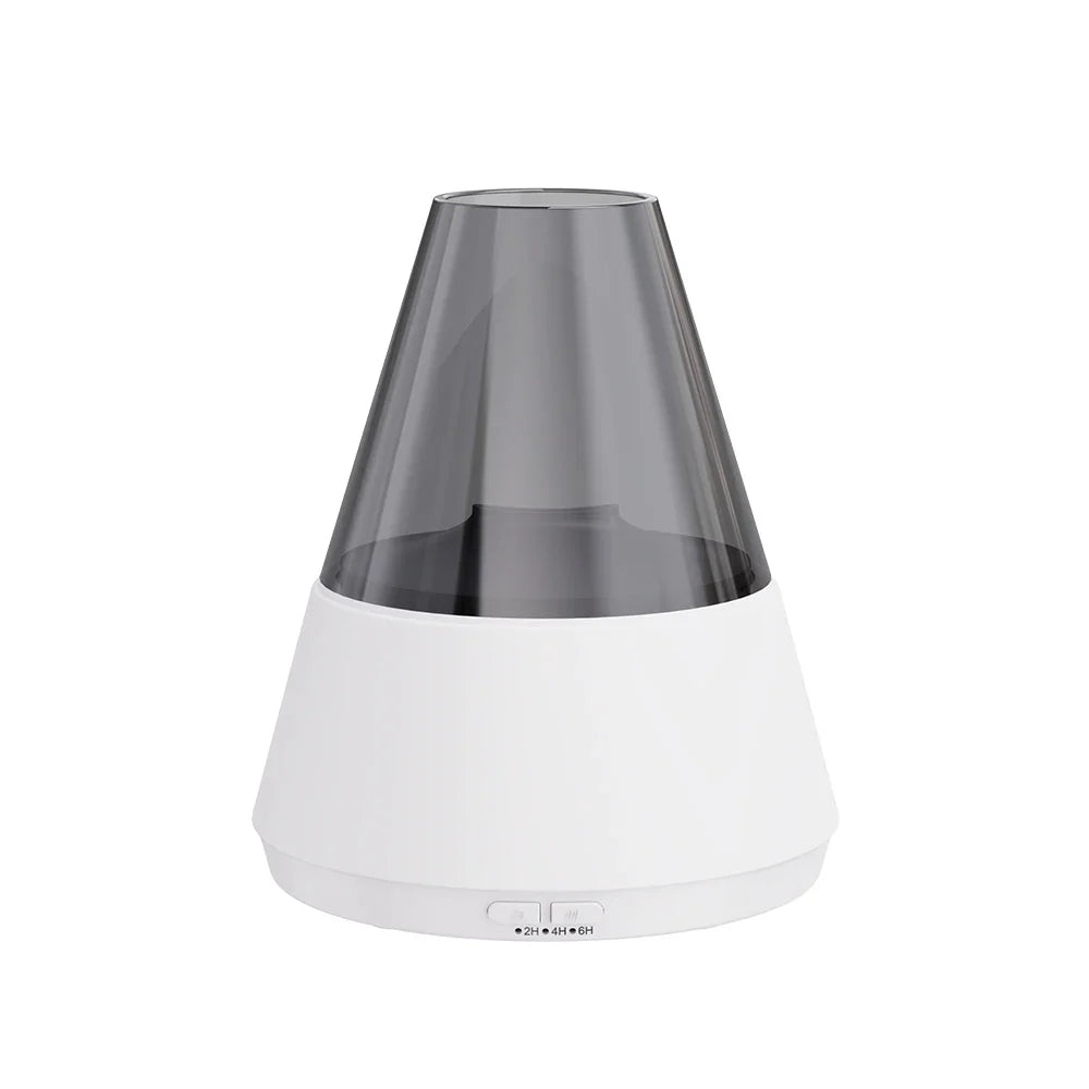 Flame Humidifier Essential Oil Diffuser Aroma Humidifier Fragrance Diffuser for Home Aromatherapy Diffuser with LED Night Light