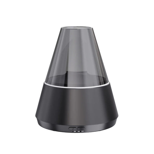 Flame Humidifier Essential Oil Diffuser Aroma Humidifier Fragrance Diffuser for Home Aromatherapy Diffuser with LED Night Light
